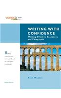 Writing with Confidence: Writing Effective Sentences and Paragraphs, Vangobooks: Writing Effective Sentences and Paragraphs, Vangobooks