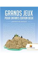 Grands Jeux Pour Enfants Édition Deux: Labyrinthe Enfant