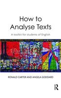 How to Analyse Texts