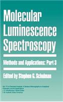 Molecular Luminescence Spectroscopy, Part 3