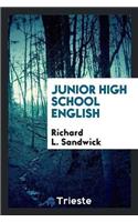 Junior High School English