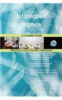 Information capture A Complete Guide