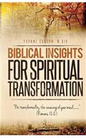 Biblical Insights for Spiritual Transformation