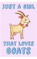 Just A Girl That Loves Goats