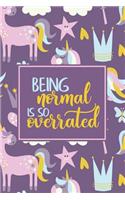 Being normal is so overrated
