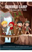 SUMMER CAMP Notebook for kids