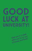 Good Luck At
