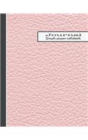 Graph paper notebook journal