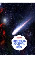 Galaxy Gratitude Journal For Boys
