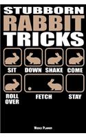 Stubborn Rabbit Tricks Weekly Planner