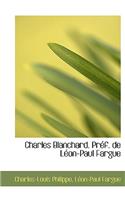 Charles Blanchard. PR F. de L On-Paul Fargue