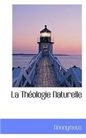 La Th Ologie Naturelle