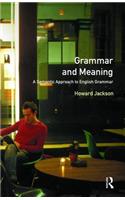 Grammar and Meaning