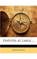 Statutes at Large ...