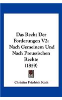 Recht Der Forderungen V2