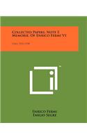Collected Papers, Note E Memorie, of Enrico Fermi V1