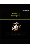 War Crimes Investigation - MCRP 4-11.8B