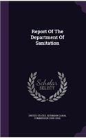 Report Of The Department Of Sanitation