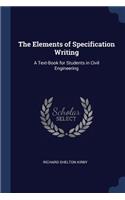 The Elements of Specification Writing