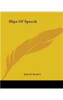 Slips Of Speech