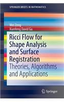 Ricci Flow for Shape Analysis and Surface Registration