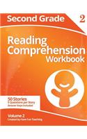 Second Grade Reading Comprehension Workbook: Volume 2(2 Second Grade Reading Comprehension Workbook)