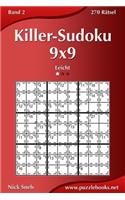 Killer-Sudoku 9x9 - Leicht - Band 2 - 270 Rätsel: (2 Killer-Sudoku)