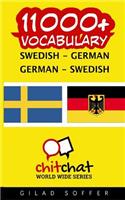11000+ Swedish - German German - Swedish Vocabulary