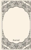 Journal: 10 Border Designs; 50 Single-Sided Pages