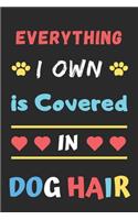 Everything I Own is Covered In Dog Hair