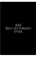 BAE Best Attorney Ever