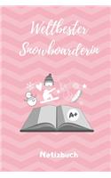 Weltbeste Snowboarderin Notizbuch