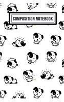 Puppy Composition Notebook