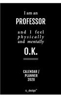 Calendar 2020 for Professors / Professor