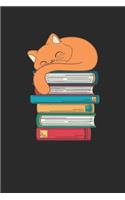 Cat And Books