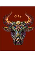 Spanish Bull Notebook Journal