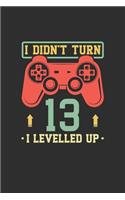 I Didn't Turn 13 I Levelled Up