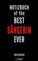 Notizbuch für Sänger / Sängerin