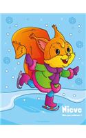 Nieve libro para colorear 3: (3 Nieve)
