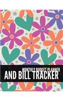 Monthly Budget Planner and Bill Tracker