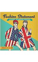 Fashion Statement 2018 Wall Calendar