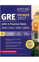 GRE Premier 2016 with 6 Practice Tests