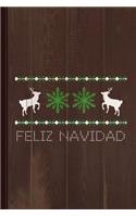 Feliz Navidad Journal Notebook
