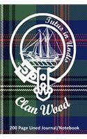 Clan Wood 200 Page Lined Journal/Notebook