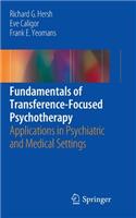 Fundamentals of Transference-Focused Psychotherapy