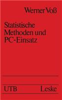 Statistische Methoden Und Pc-Einsatz