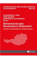 Dimensionen des Deutschen in Oesterreich