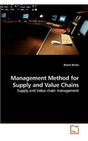 Management Method for Supply and Value Chains
