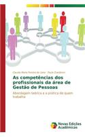 As competências dos profissionais da área de Gestão de Pessoas