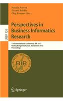 Perspectives in Business Informatics Research